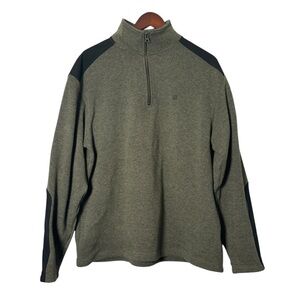 Core Concepts Men’s Wool Blend Olive Green Sweater Size XL